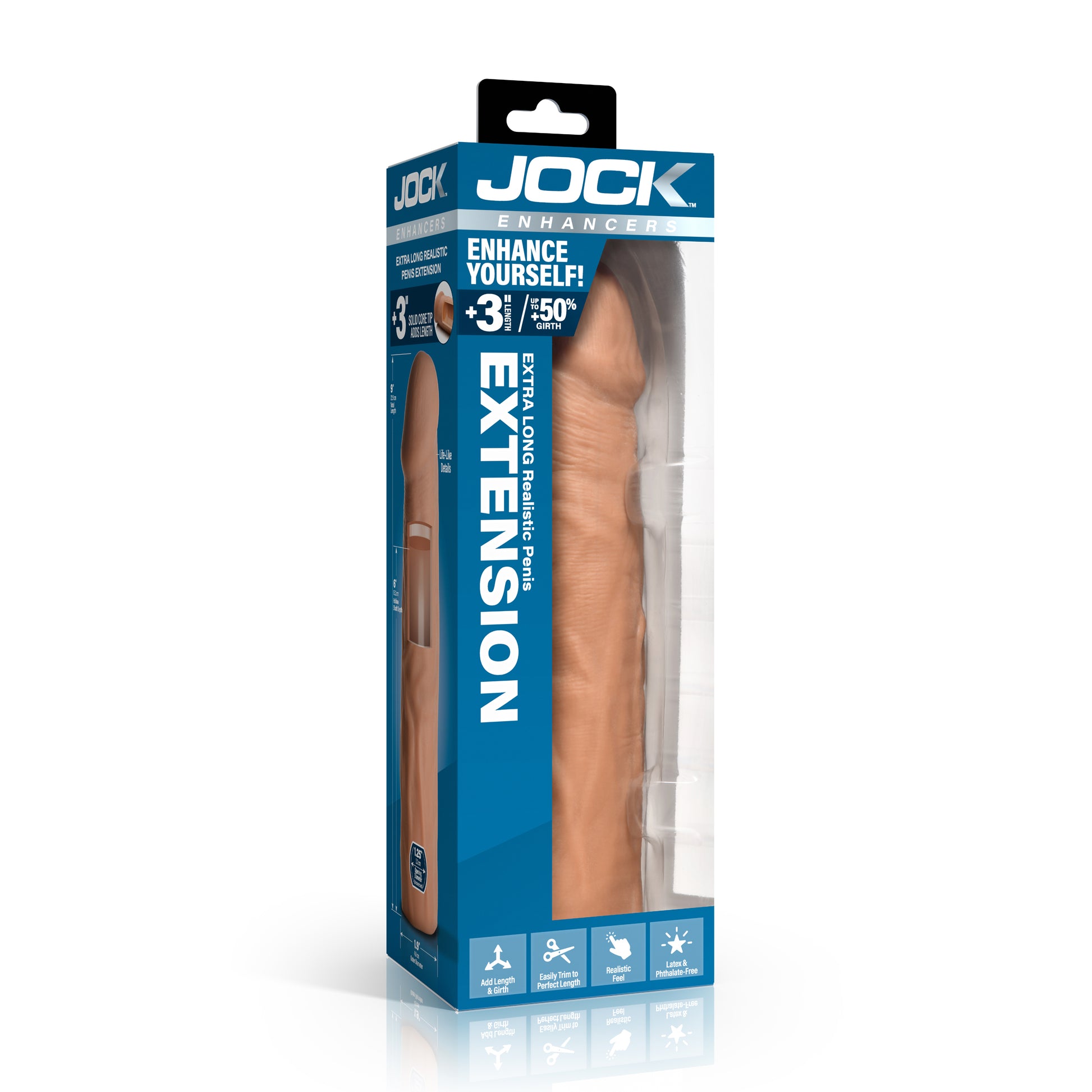 Extra Long 3 Inch Penis Extension - Medium