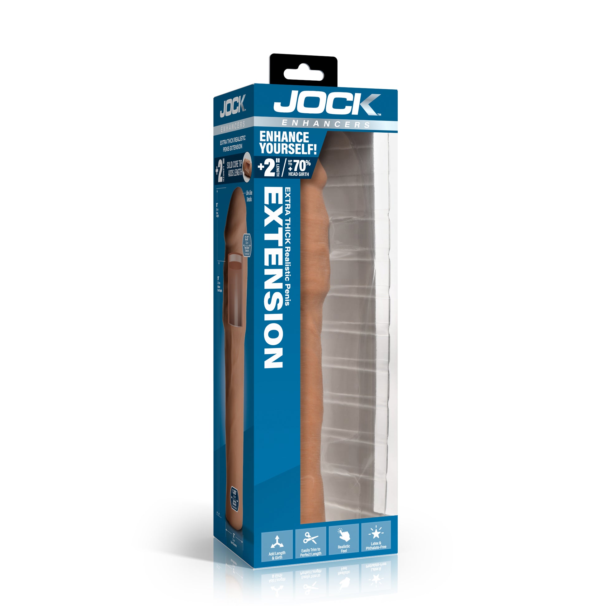 Extra Thick 2 Inch Penis Extension - Medium
