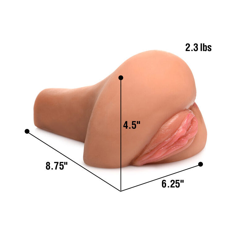 Juicy Wet Look Masturbator Sidesaddle Mia - Medium