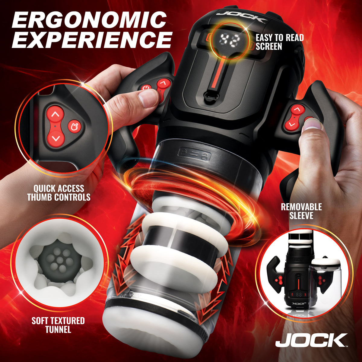 Turbo Spin Thrusting and Rotating Masturbator