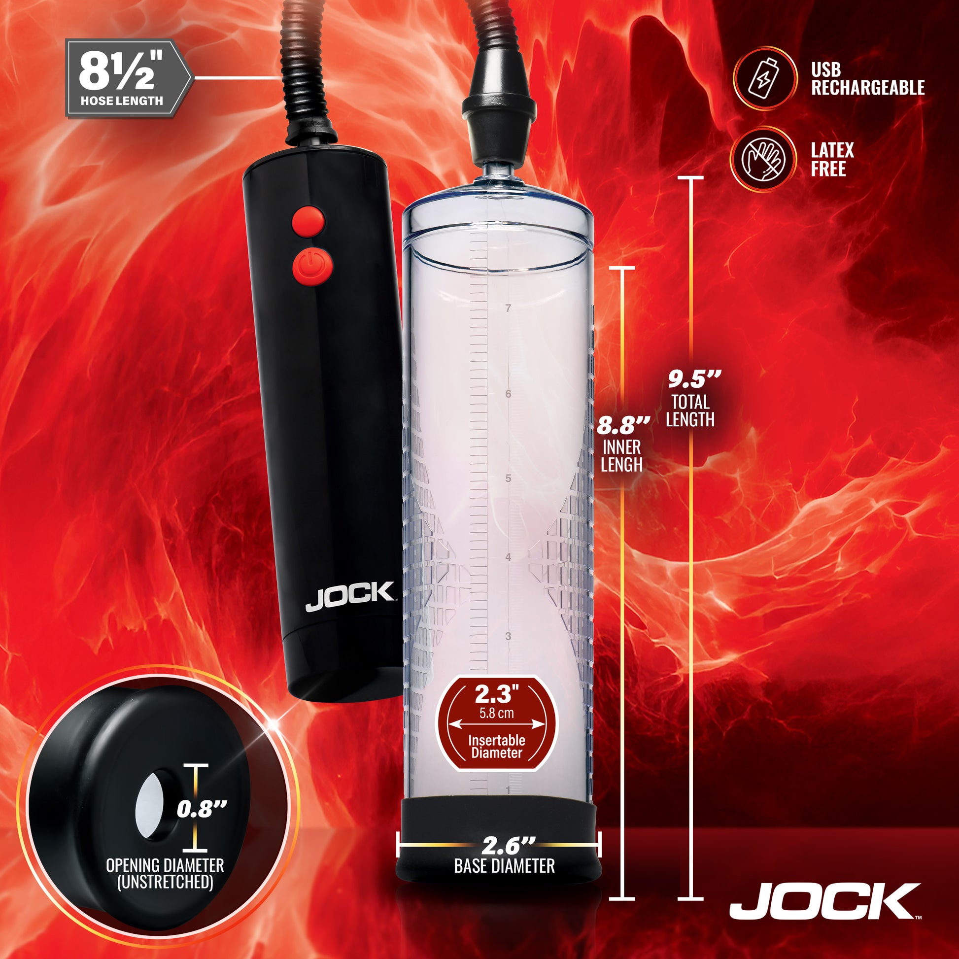 Power Up Rechargeable Automatic Penis Pump