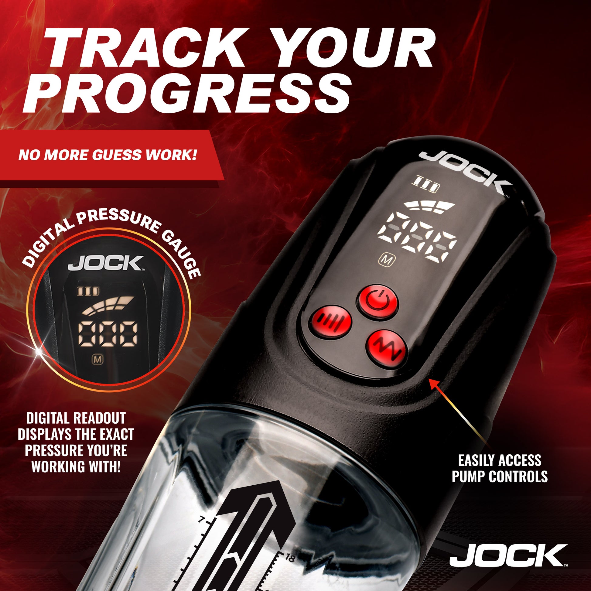 Power Up Digital Automatic Waterproof Penis Pump