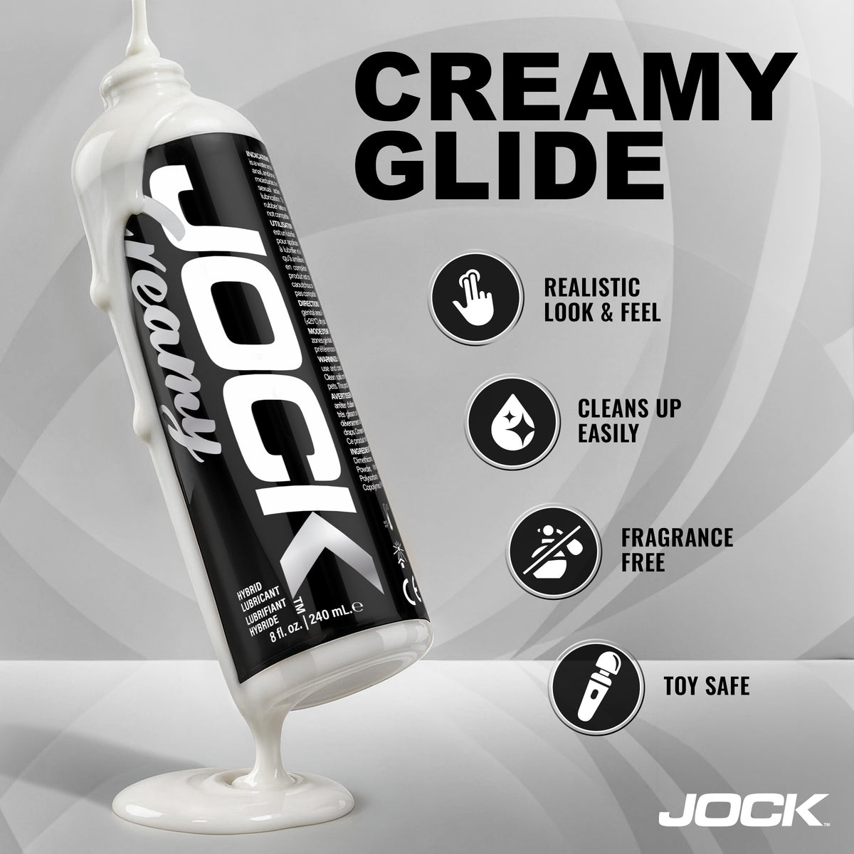 JOCK Creamy Cum Lubricant 8oz