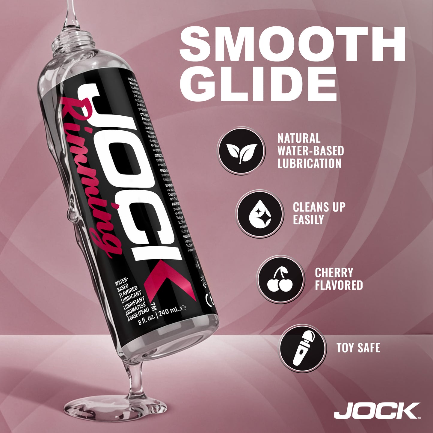 JOCK Rimming Lubricant 8oz - Cherry