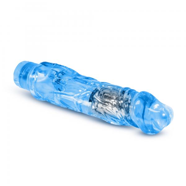 Wild Ride Vibrating Dong - Blue