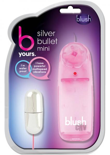 Silver Bullet Mini Vibrator Pink Power Control