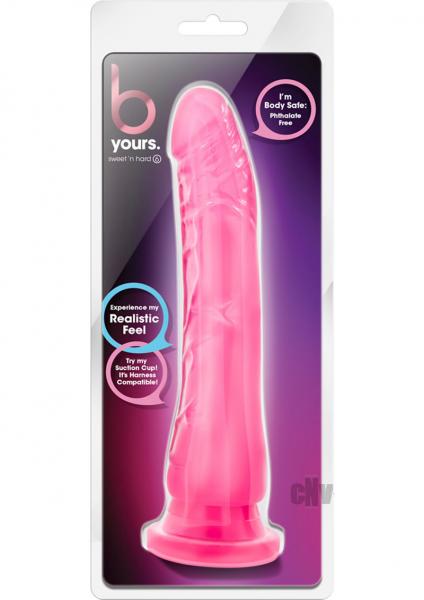 B Yours Sweet N Hard 6 Pink Realistic Dildo