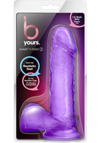 Sweet N Hard 2 Purple Realistic Dong