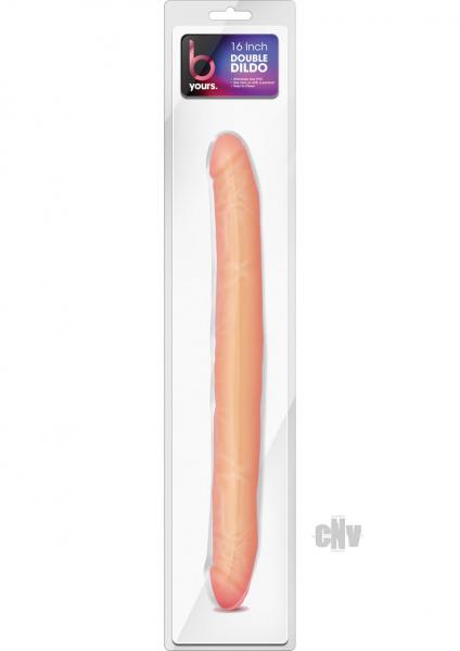 16`` Double Dildo Beige