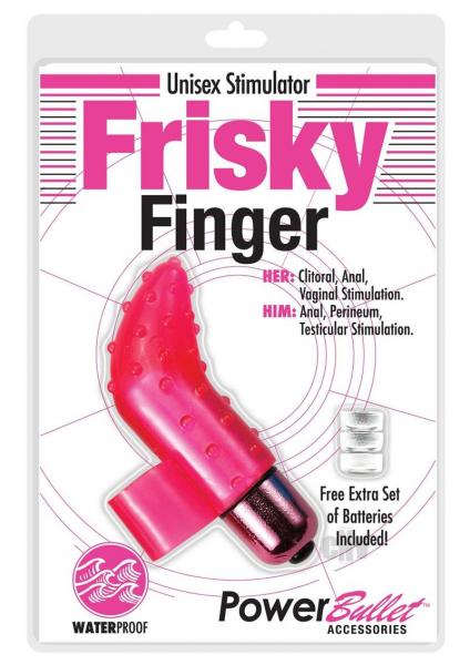 Frisky Finger Unisex Stimulator - Pink
