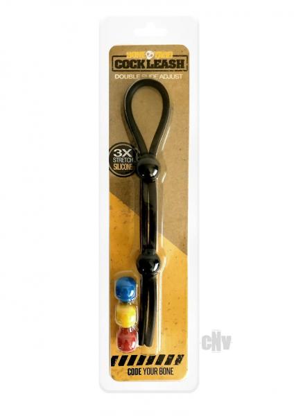 Boneyard Double Cock Leash Black