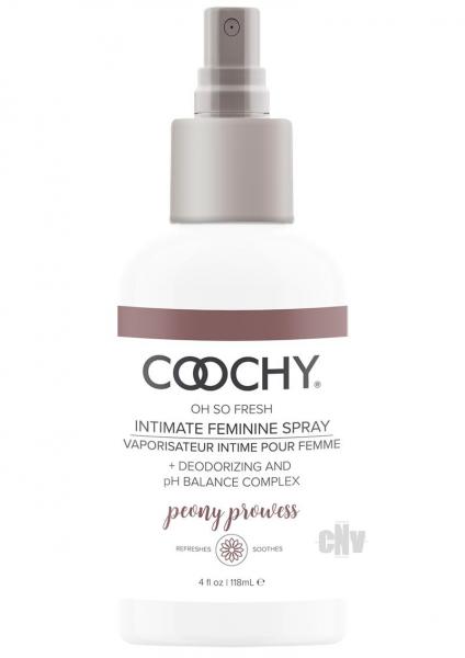 Coochy Intimate Feminine Spray Peony Prowess 4 fluid ounces