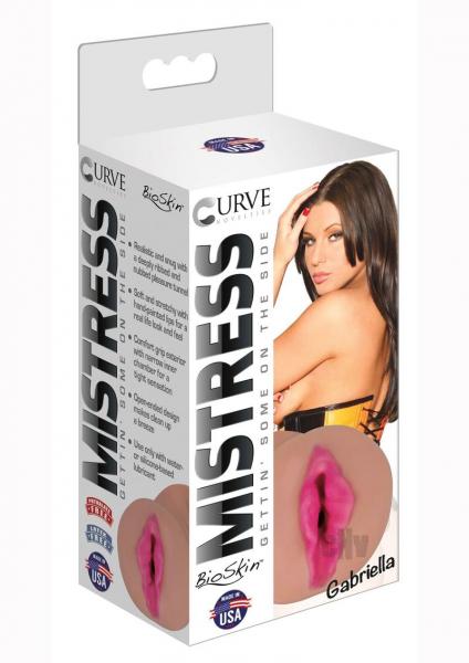 Mistress Gabriella Pussy Stroker Tan