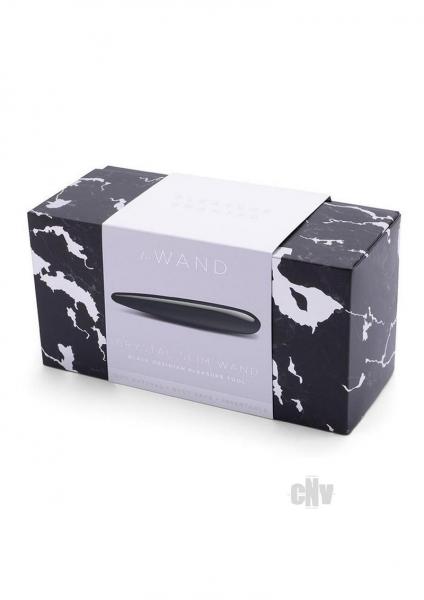 Le Wand Crystal Slim Wand Black Obsidian