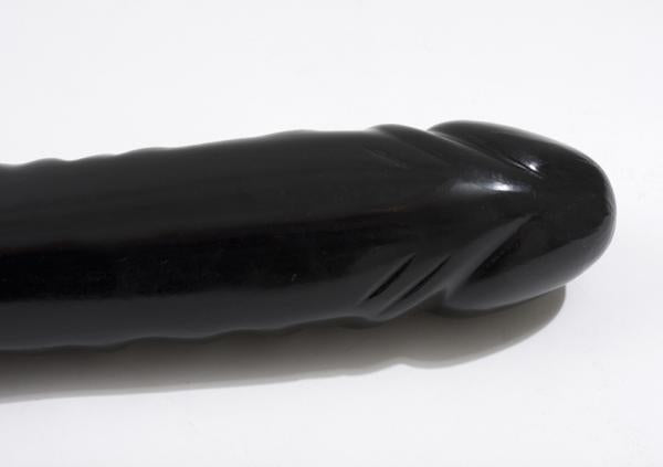 Veined Double Header Black 18