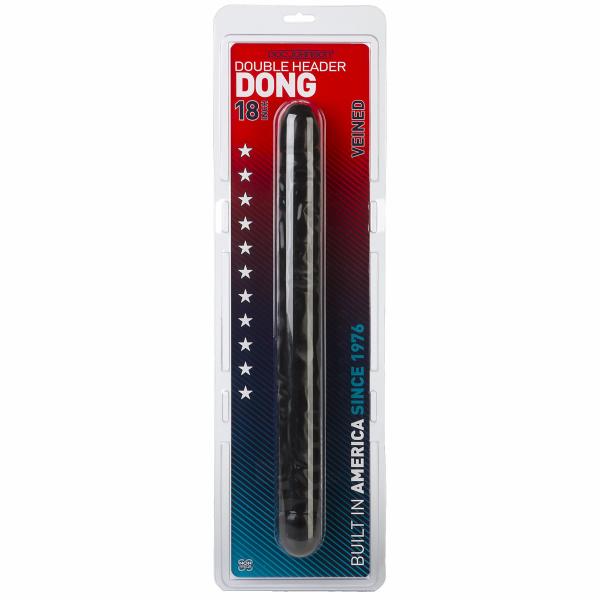 Veined Double Header Black 18