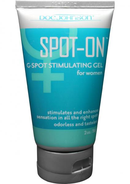 Spot-on g-spot stimulating gel for women - 2 oz tube