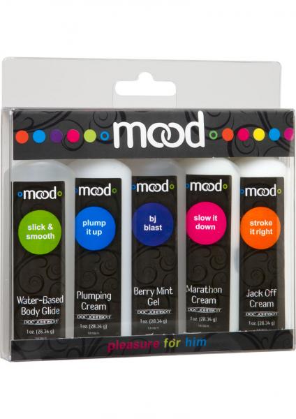 Mood Pleasure For Him 5 Pack 1 oz Bottles