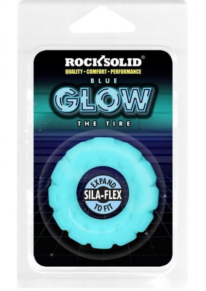 Rock Solid Sila-flex Glow-in-the-dark The Tire C-ring Blue