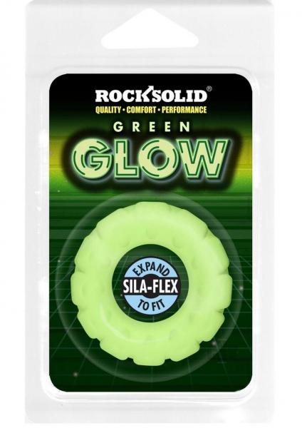 Rock Solid Sila-flex Glow-in-the-dark The Tire C-ring Green