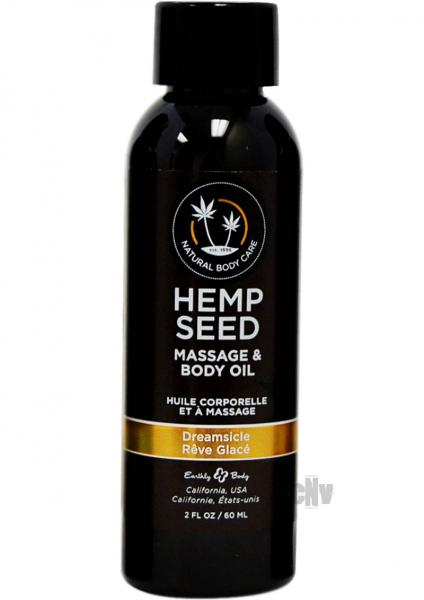Earthly Body Massage Oil Dreamsicle 2oz