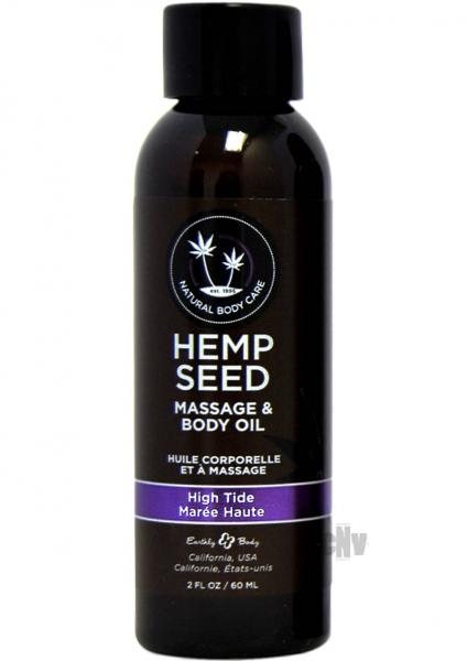 Earthly Body Massage Oil High Tide 2oz