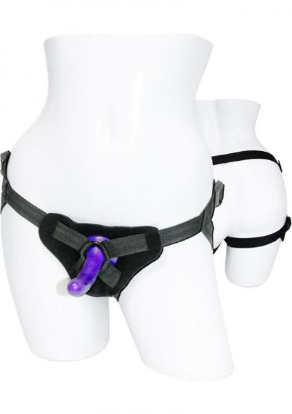 Sex & Mischief Strap-on & Silicone Dildo Kit