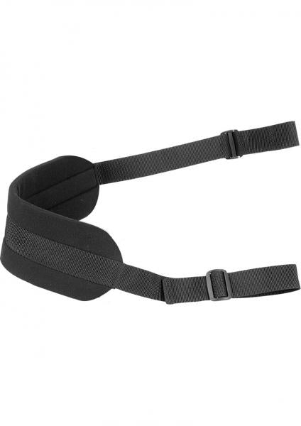 Plus Size Doggie Style Strap Black