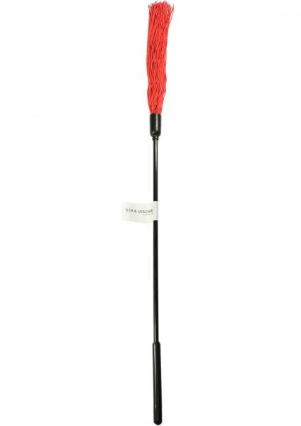 Sex & Mischief Rubber Tickler - Red