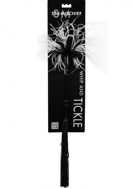 Sandm Whip and Tickle Black/white