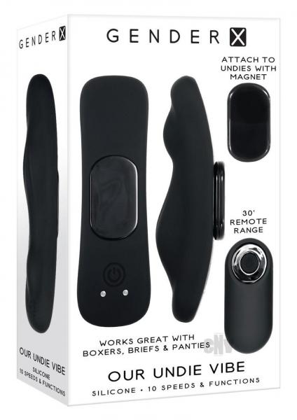 Gender X Our Undie Vibe Black