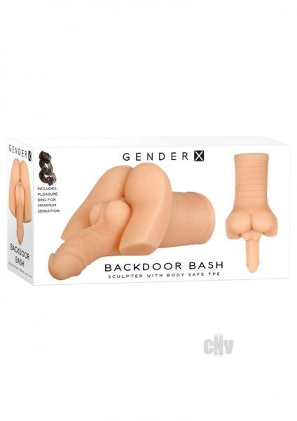 Gender X Backdoor Bash Light With Vibrating Cockring 2.5 Lbs