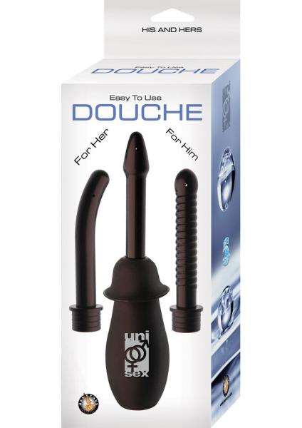 Douche For Her For Him Black