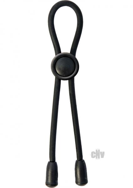 Mack Tuff Adjustable Cock Tie Black