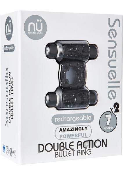 Sensuelle Double Action Vibrating Cock Ring