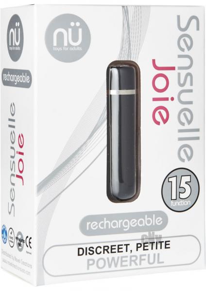 Sensuelle Joie 15 Function Bullet Black