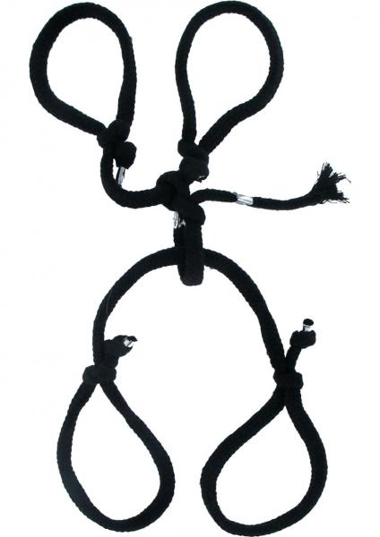 Fetish Fantasy Silk Rope Hogtie