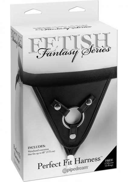 Perfect Fit Harness Black