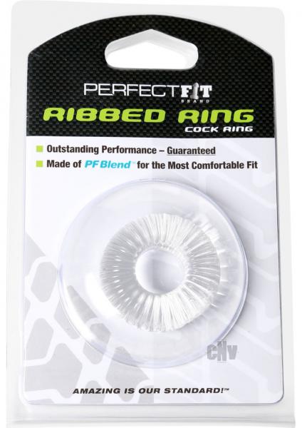 Ribbed Ring Clear