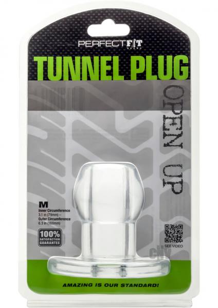 Tunnel Plug Clear Medium