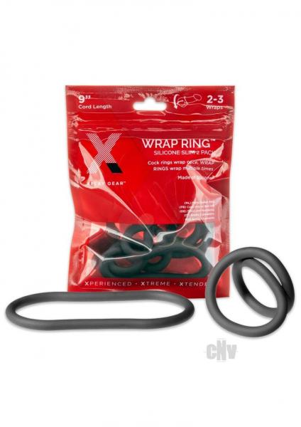 Xplay Silicone 9 Slim Wrap Ring "