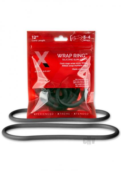 Xplay Silicone 12 Slim Wrap Ring "