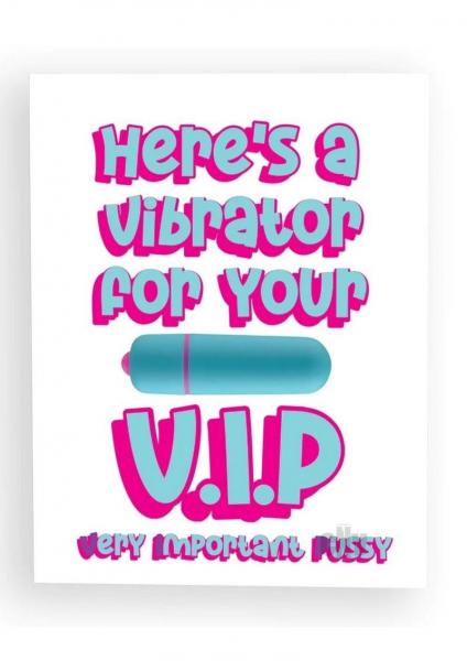 Naughty Vibes Vip Greeting Card