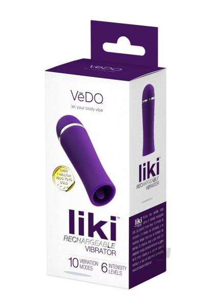 Vedo Liki Rechargeable Flicker Deep Purple