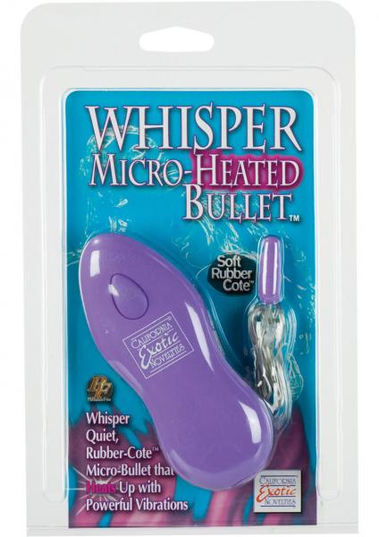 Whisper Micro Heated Bullet - Purple