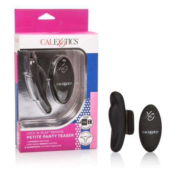 Lock N Play Remote Panty Teaser Black