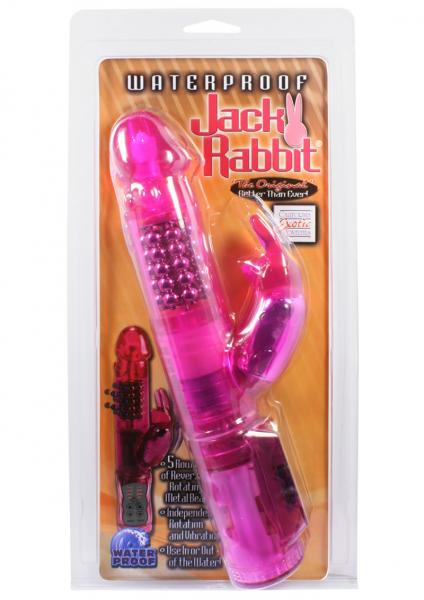Jack Rabbit w/Floating Beads Waterproof - Pink