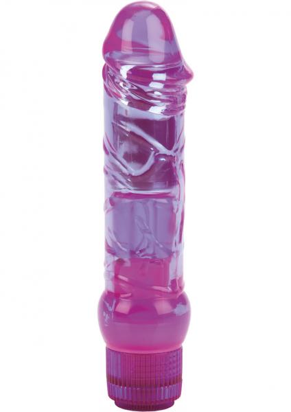 Waterproof Crystalessence Gyrating Penis Waterproof 6.5 Inch Pink