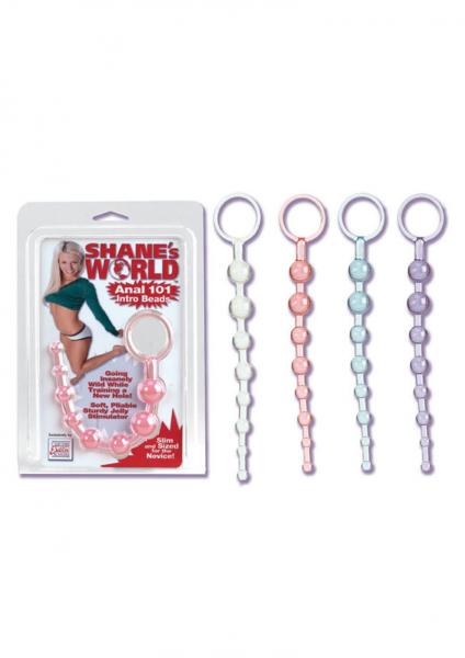 Shanes Anal 101 Intro Beads Blue
