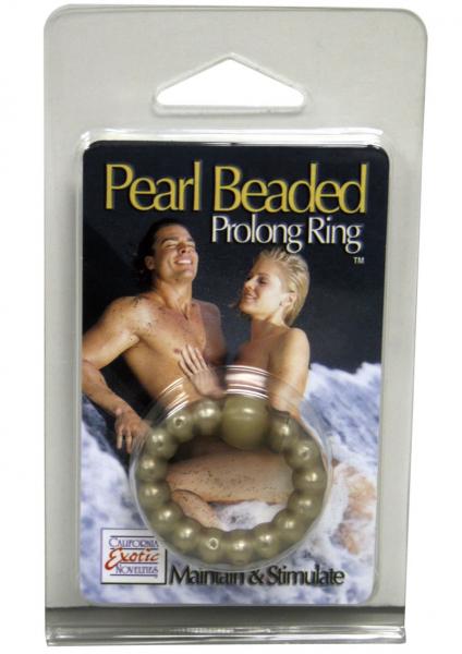 Pearl Beade Prolong Rings - Smoke